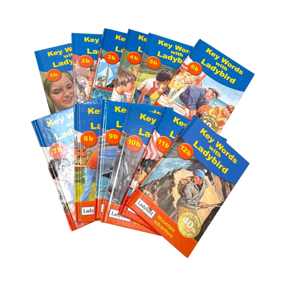 Ladybird‎ Key Words HC Book Lot 12 Books HC 1B to 12b 2004 Reading Home School
